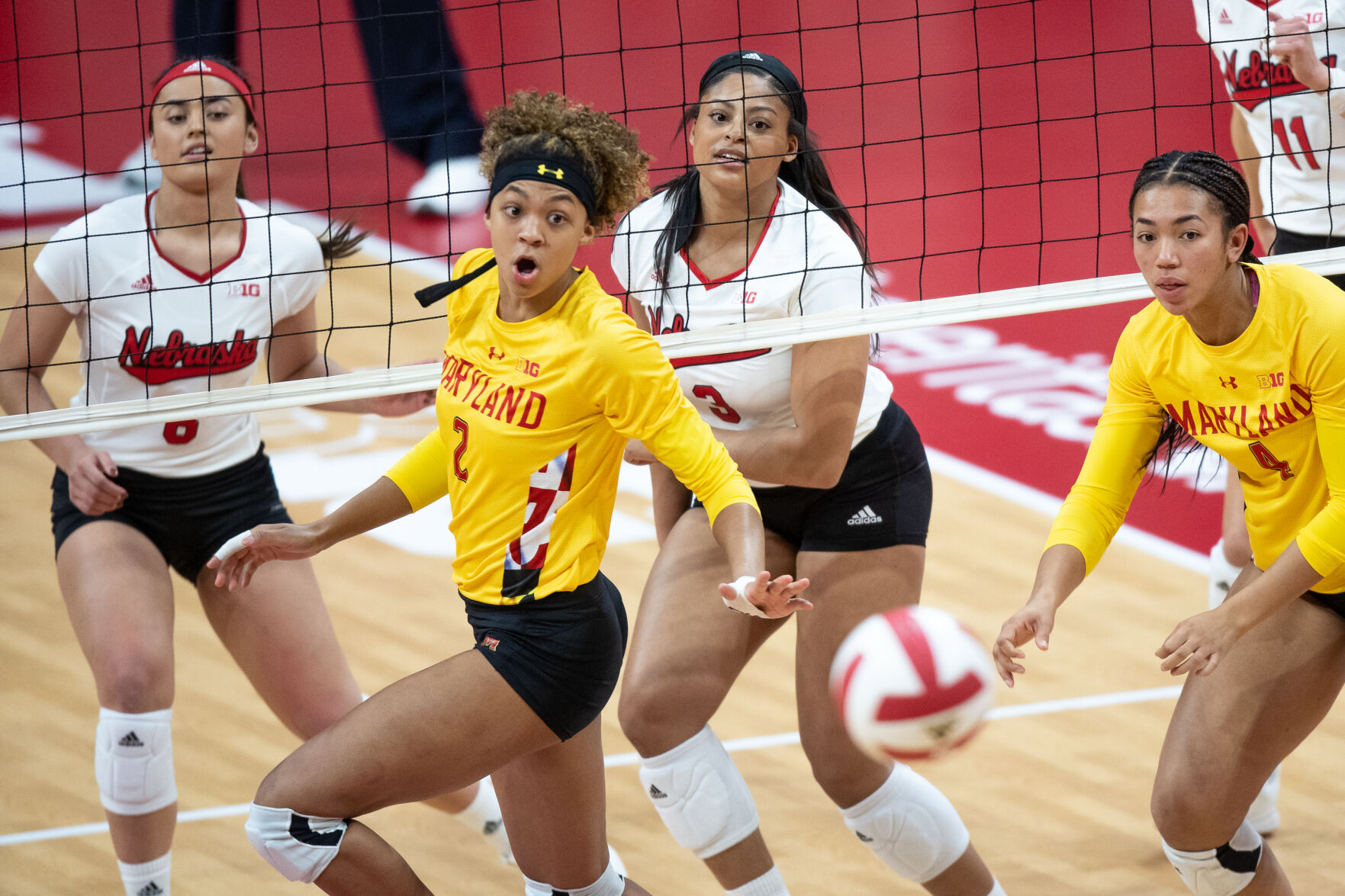 Nebraska Volleyball vs. Maryland Photo No. 1